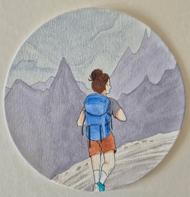 Ink24#8 Treck - Aquarelle