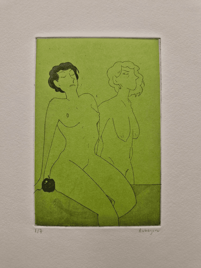 L&#039;Envie - Gravure
