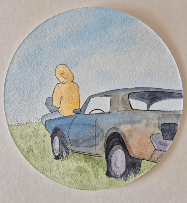 Ink24#23 Rouille - Aquarelle