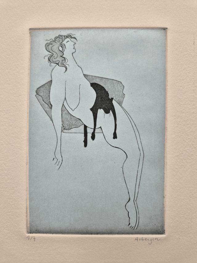 La Paresse - Gravure